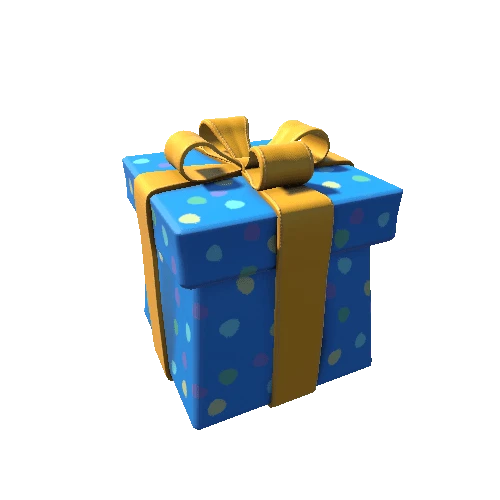 gift box 1 Blue